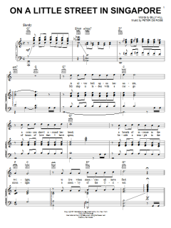 On A Little Street In Singapore von Manhattan Transfer (Download) 