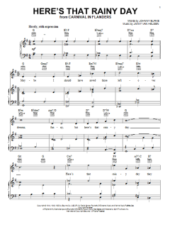Here's That Rainy Day von Frank Sinatra (Download) 