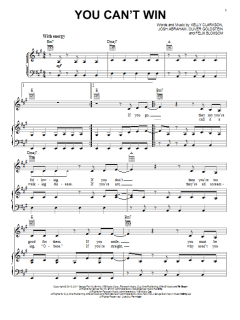 You Can't Win von Kelly Clarkson (Download) 