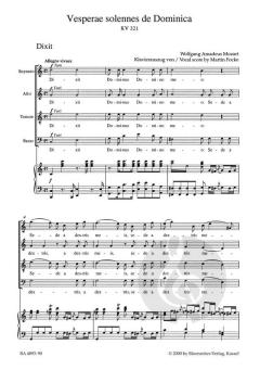 Vesperae solennes de Dominica KV 321 (W.A. Mozart) 