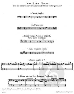Vierzehn Kanons von Johann Sebastian Bach (Download) 
