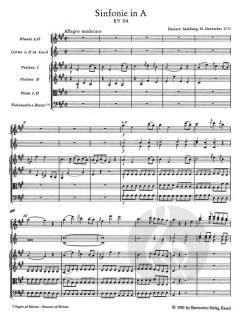 Sinfonie Nr. 14 A-Dur KV 114 von Wolfgang Amadeus Mozart (Download) 
