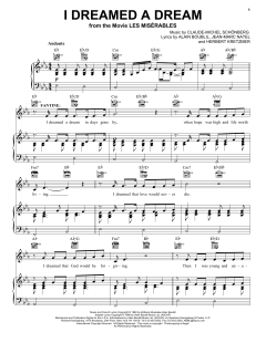 I Dreamed A Dream von Claude-Michel Schönberg (Download) 