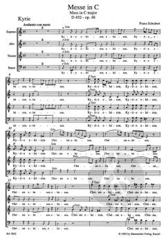 Messe C-Dur D 452 op.post.48 (Franz Schubert) 