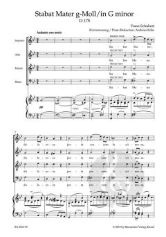 Stabat Mater g-Moll D 175 von Franz Schubert (Download) 