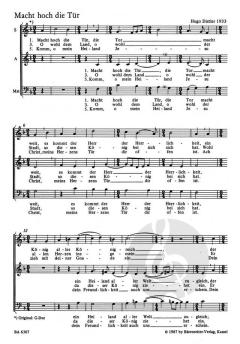 Chorsätze zur Weihnachtszeit von Hugo Distler (Download) 