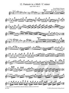 12 Fantasien (Georg Philipp Telemann) 