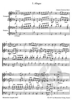 Bläser-Sinfonie von Johann Christian Bach (Download) 