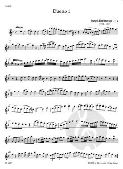 6 Duette op. 75/2 von François Devienne 