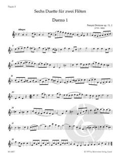 6 Duette op. 75/2 von François Devienne 