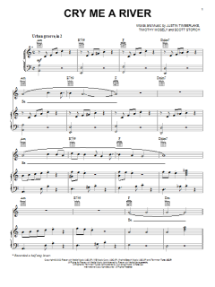 Cry Me A River von Justin Timberlake (Download) 