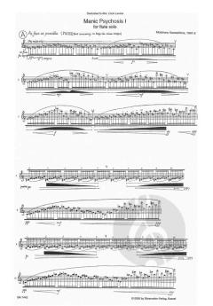 Manic Psychosis I for Flute solo von Kawashima, Motoharu (Download) 