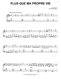 Plus Que Ma Propre Vie von Carter Burwell (Download) 