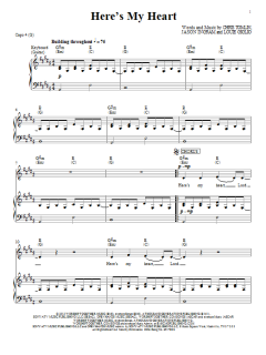Here's My Heart von Passion (Download) 