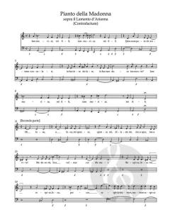 Lamento d' Arianna (Monodia) - Piano della Madonna (Contrafactum) 