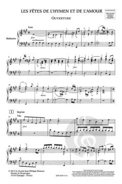 Les Fêtes de l'Hymen et de l'Amour von Jean-Philippe Rameau (Download) 
