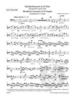 Concerto D-Dur op. 22 von Christoph Sassmannshaus 