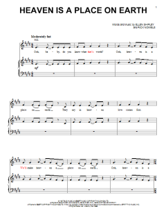 Heaven Is A Place On Earth von Belinda Carlisle (Download) 