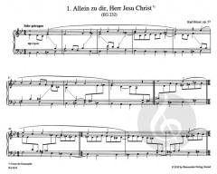 Choralvorspiele op. 57, Band IV von Karl Hoyer (Download) 