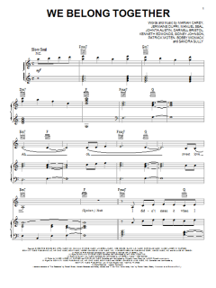 We Belong Together von Mariah Carey (Download) 