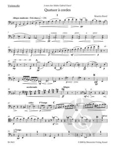 Quatuor a Cordes von Maurice Ravel (Download) 