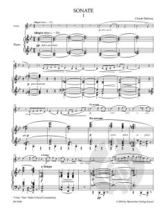 Werke für Violine und Klavier von Claude Debussy im Alle Noten Shop kaufen
