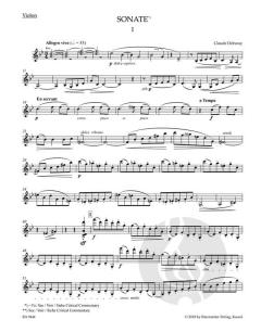 Werke für Violine und Klavier von Claude Debussy im Alle Noten Shop kaufen