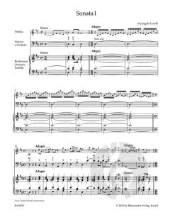 Sonaten op. 5 Band 1 von Arcangelo Corelli 