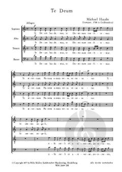 Te Deum von Michael Haydn (Download) 