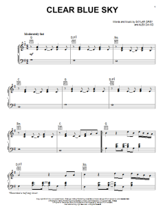 Clear Blue Sky von Skylar Grey (Download) 