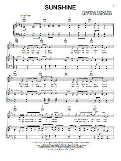 Sunshine von Skylar Grey (Download) 