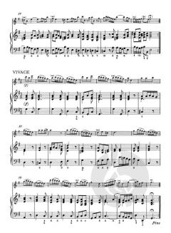 Neun Sonaten Heft 2 von Jean Baptiste Loeillet de Gant (Download) 