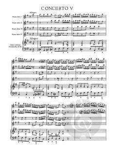 6 Konzerte Heft 2 (Johann Christian Schickhardt) 