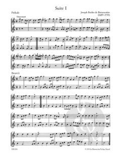 6 kleine Suiten op. 27 (Joseph Bodin de Boismortier) 