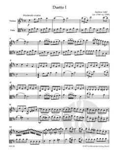 3 Duette op. 3 von Andreas Lidel für Violine und Viola im Alle Noten Shop kaufen