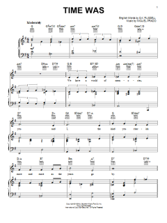 Time Was von Miguel Prado (Download) 