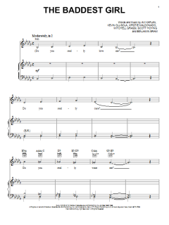 The Baddest Girl von Pentatonix (Download) 