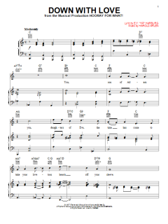 Down With Love von Harold Arlen (Download) 
