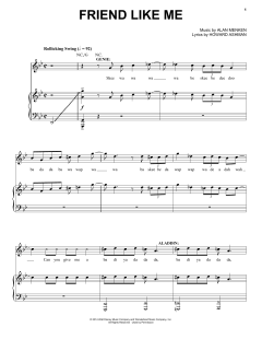 Friend Like Me (Stageplay Version) von Alan Menken (Download) 