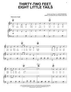 Thirty-Two Feet, Eight Little Tails von Gene Autry (Download) 