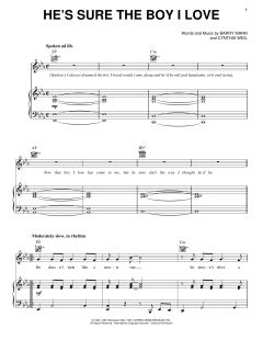 He's Sure The Boy I Love von Carole King (Download) 