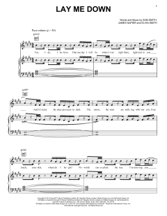 Lay Me Down von Sam Smith (Download) 