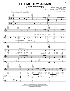 Let Me Try Again (Laisse Moi Le Temps) von Frank Sinatra (Download) 