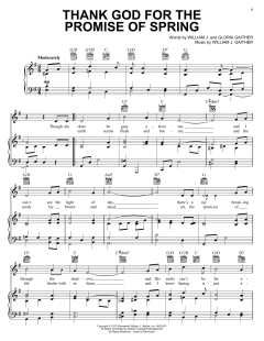 Thank God For The Promise Of Spring von Bill Gaither (Download) 