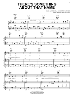 There's Something About That Name von William J. Gaither (Download) 
