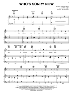 Who's Sorry Now von Connie Francis (Download) 