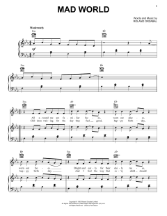 Mad World von Gary Jules (Download) 