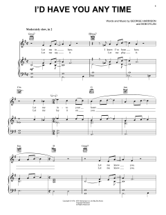 I'd Have You Any Time von George Harrison (Download) 