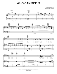 Who Can See It von George Harrison (Download) 