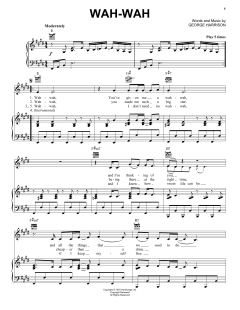 Wah-wah von George Harrison (Download) 